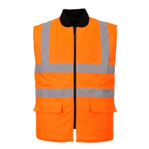 Portwest S469 Dwustronny ocieplacz ostrzegawczy pomarańczowy