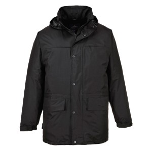 Kurtka Portwest S523 Oban ocieplana polarem czarna
