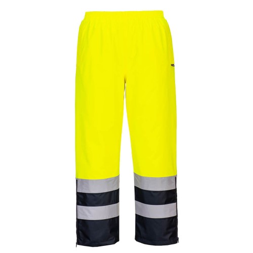 Portwest S598 Spodnie odblaskowe żółto-niebieski