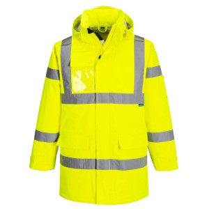 Ostrzegawcza kurtka wodoodporna Extreme Rain S599YER żółty