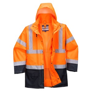 Portwest S766 Kurtka ostrzegawcza 5 w 1 Essential granatowo-pomarańczowy
