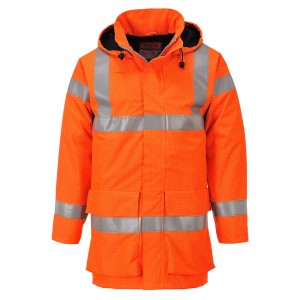 Portwest S774 Kurtka przeciwdeszczowa ostrzegawcza Bizflame Multi Lite pomarańczowy
