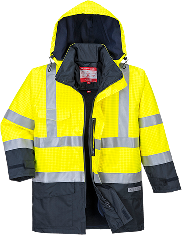 Portwest S779 BizFlame Rain wielofunkcyjna granatowo-seledynowy