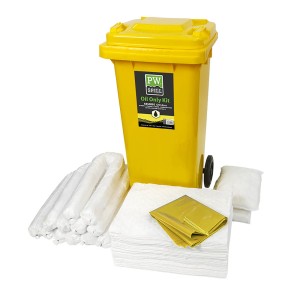 Portwest SM63 Zestaw absorpcyjny do oleju 120 litrów biały