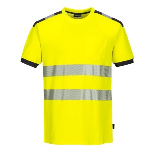 Portwest T181 Podkoszulek żółto-szary