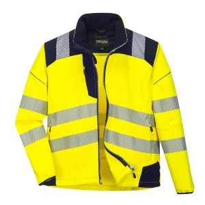 Kurtka Portwest T402 softshellowa seledynowo-granatowa
