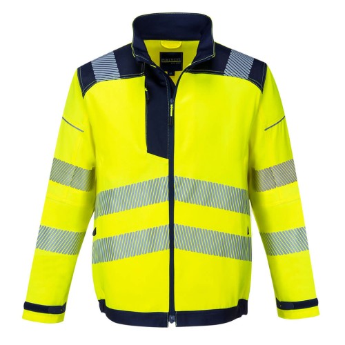 Portwest T500 Kurtka Ostrzegawcza PW3 granatowo-seledynowy