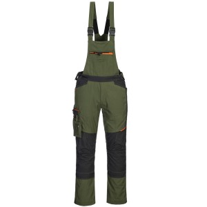 Portwest T704 Ogrodniczki WX3 ciemnozielony