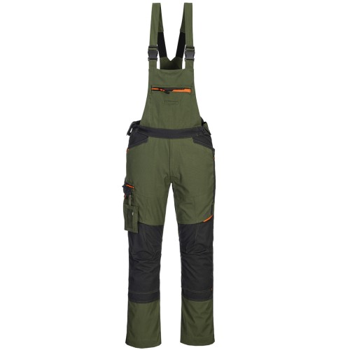Portwest T704 Ogrodniczki WX3 ciemnozielony