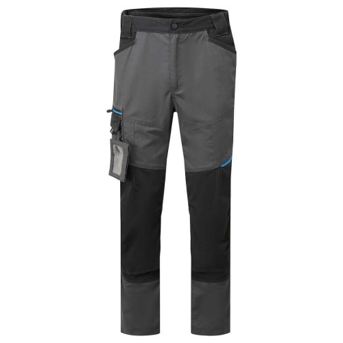 Portwest T718MGR Spodnie robocze WX3 Slim Fit metal szary