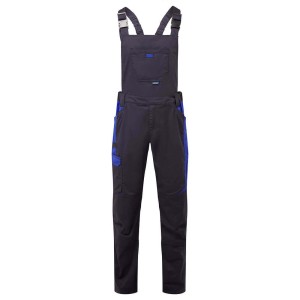 Portwest T746DNR Ogrodniczki robocze WX3 do prania przemysłowego dark granatowy