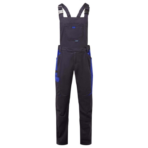 Portwest T746DNR Ogrodniczki robocze WX3 do prania przemysłowego dark granatowy
