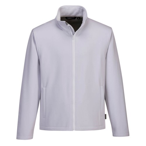 Portwest TK20WHR Softshell dwuwarstwowy Print & Promo biały