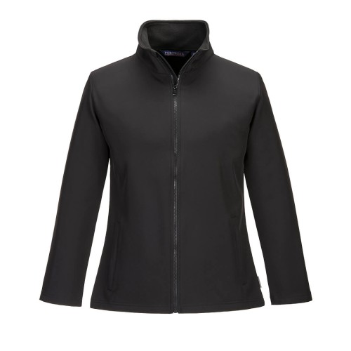 Portwest TK21 Softshell damski dwuwarstwowy Print & Promo czarny