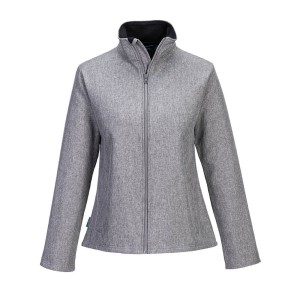 Portwest TK21GMR Softshell dwuwarstwowy Print & Promo szary marl