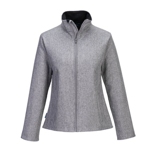 Portwest TK21GMR Softshell dwuwarstwowy Print & Promo szary marl