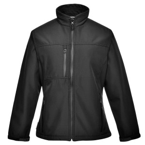 Portwest TK41 Damski softshell Charlotte (2L). czarny