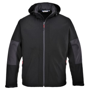 Portwest TK53 Softshell z kapturem (3L). czarny