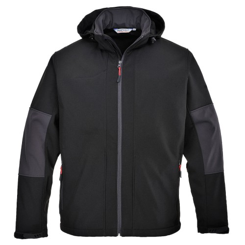Portwest TK53 Softshell z kapturem (3L). czarny