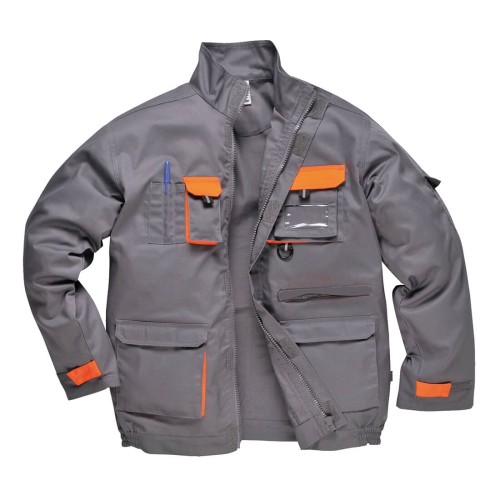 Portwest TX10 Bluza robocza dwukolorowa Portwest Texo jasnoszary