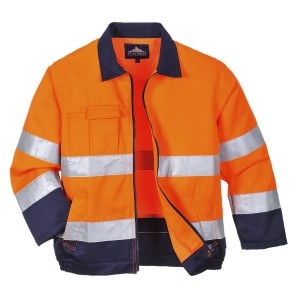 Portwest TX70 Bluza ostrzegawcza Madrid granatowo-pomarańczowy