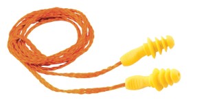 Stopery 4EAR P201 Zatyczki do uszu ze sznurkiem, profilowane, SNR 28dB, w pojemniczku
