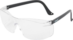 Okulary V3000 Ramki czarne, szkła bezbarwne, niezaparowujące, niezarysowujące