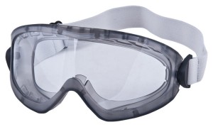 Okulary V-MAXX brak wentylacji Ramki bezbarwne, gumka stabilizująca, PC szkło