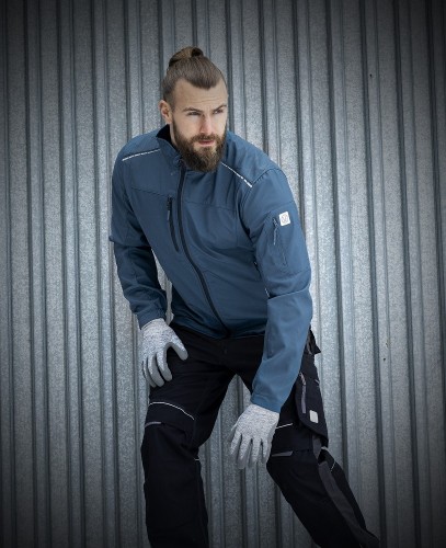 Kurtka Softshell Ardon  VISION niebieska