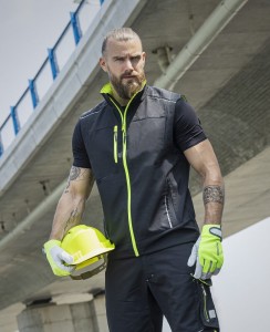 Kamizelka softshell Ardon VISION, czarno-żółta