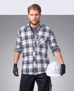 Koszula flanelowa Ardon OPTIFLANNELS, szara