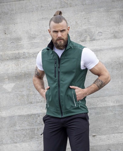 Kamizelka softshell Ardon VISION, zielona