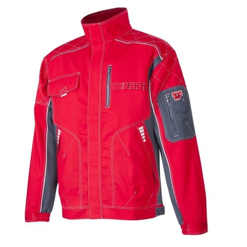 Bluza Ardon VISION 01 czerwono-szara