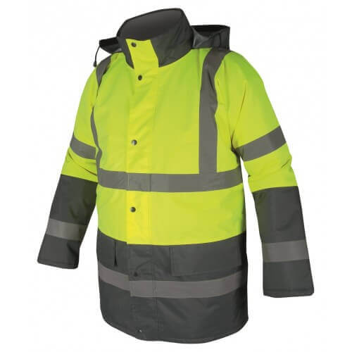 Ardon kurtka zimowa REF601 HI-Viz, żółto-niebieska
