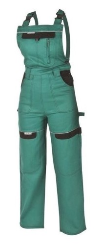 Ardon ogrodniczki COOL TREND damskie, zielono-czarne