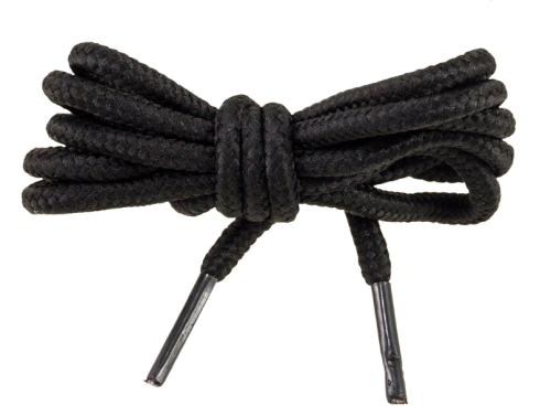 Sznurowadła okrągłe, czarne 105cm
