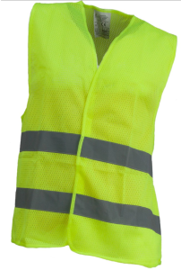 Kamizelka ostrzegawcza siatka seledynowa URG-VEST