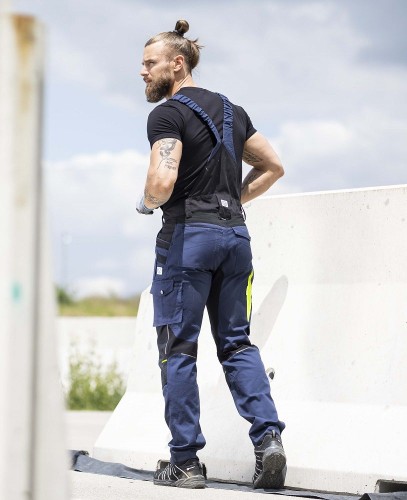 Spodnie ogrodniczki Ardon 4Xstretch® granatowe