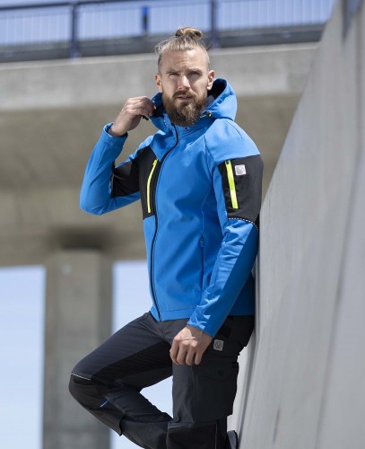 Kurtka softshell Ardon CITYCONIC® niebieska