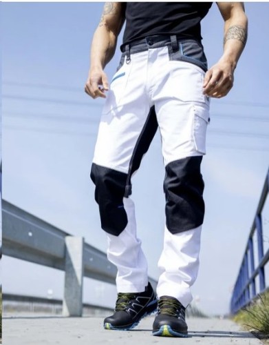 Spodnie do pasa Ardon 4Xstretch® białe