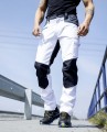 Spodnie do pasa Ardon 4Xstretch® białe 1