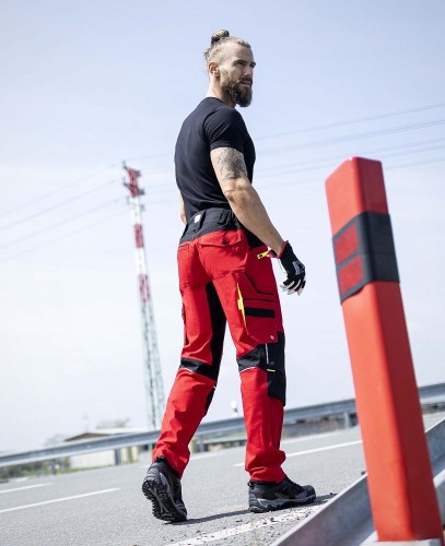 Spodnie do pasa Ardon 4Xstretch® czerwone