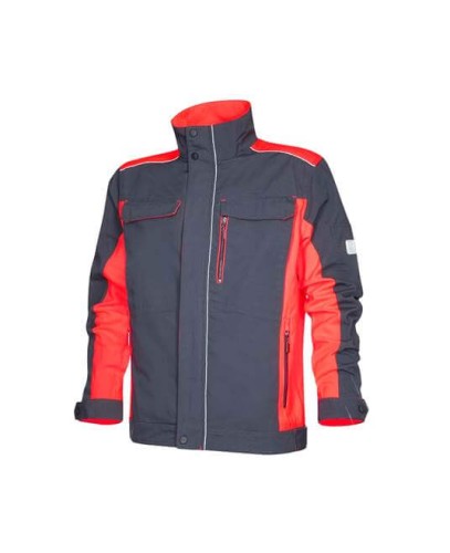 Ardon Bluza NEON szaro-czerwona