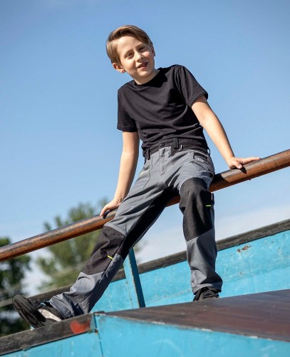 Spodnie dziecięce Ardon 4Xstretch szare