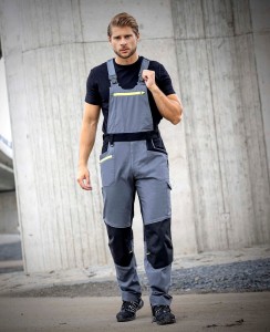 Spodnie ogrodniczki Ardon 4Xstretch szary