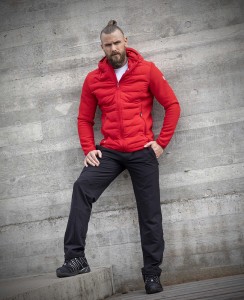 Dzianinowa bluza Ardon NYPAXX knitted czerwona