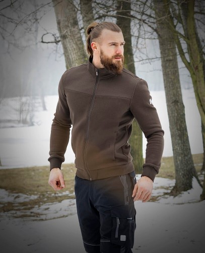 Bluza Ardon M007 brązowa