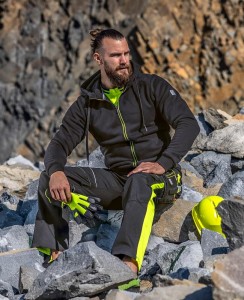 Bluza Ardon M003 czarno-żółta