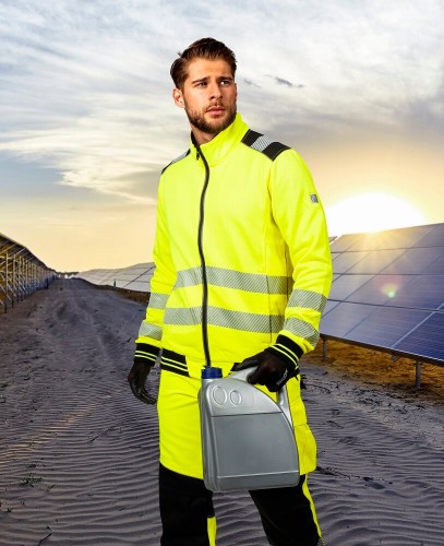Bluza polarowa Ardon SIGNAL HiViz żółto-czarna