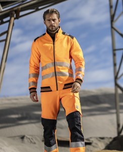 Bluza polarowa Ardon SIGNAL HiViz pomarańczowy-czarna X